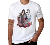 LAN Wangji and Wei Ying - Mo Dao zu shi - Grandmaster of Demonic Cultivation - The Founder of Diabolism T-Shirt 1 White S