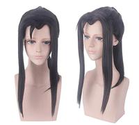 Lan Wangji Wei wuxian cosplay perruque Halloween Anime Mo Dao Zu Shi cheveux synthétiques jiang cheng wei ying lan zhan Cosplay perruques + casquette taille unique 545 WEN QIONGLIN