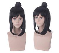 Lan Wangji Wei wuxian cosplay perruque Halloween Anime Mo Dao Zu Shi cheveux synthétiques jiang cheng wei ying lan zhan Cosplay perruques + casquette taille unique 012 NIE HUAISONG