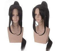 Lan Wangji Wei wuxian cosplay perruque Halloween Anime Mo Dao Zu Shi cheveux synthétiques jiang cheng wei ying lan zhan Cosplay perruques + casquette taille unique 534-2 JIN LIN