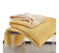 Lana & Co Couvre-lit couette en pure laine mérinos - Sunset (270 x 260 cm)