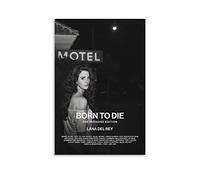 Lana Del Rey Born To Die 16 Toile Poster Décoration Murale Impression Peintures pour Salon Chambre Décoration Sans Cadre 30 x 45 cm