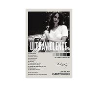 Lana Del Rey Ultraviolence Poster sur toile pour décoration de chambre à coucher, bureau, chambre, cadeau, sans cadre, 30 x 45 cm