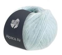LANA GROSSA Alpaca Air - Fil tubulaire léger en alpaga - Fil à tricoter à la main en 62 % alpaga (bébé), 27 % polyamide et 11 % laine vierge (mérinos fin) - 50 g de laine pour tricot et crochet - 140