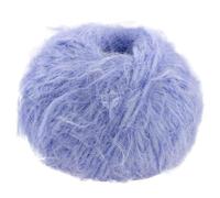 LANA GROSSA Basta | Fil à tricoter avec aspect fausse fourrure, torsade légère, effet de frange & fibres de mérinos | Fil à tricoter, 50% laine vierge & 50% polyamide | 50g de laine pour tricoter