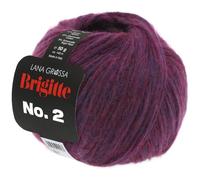 LANA GROSSA Brigitte N° 2 - Structure élégante du fil d'alpaga et de coton - Fil à tricoter à la main en 47 % alpaga, 45 % coton et 8 % laine vierge - 50 g de laine - Pour tricot et crochet - 140 m