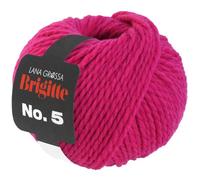 LANA GROSSA Brigitte - N° 5 - Fil à mèche mérinos 2 fois torsadé - Fil à tricoter à la main en 100 % laine vierge (mérinos extra fine) - 50 g de laine pour tricot et crochet - 75 m - FB 12