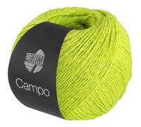 LANA GROSSA Campo | Fil fin à structure multiple en coton mélangé et torsadé | Fil à tricoter 65% coton, 25% viscose, 10% lin | 50 g de laine à tricoter et crocheter | 165 m de fil, couleur 11