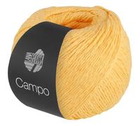 LANA GROSSA Campo | Fil fin et multiple fois torsadé en coton mélangé avec structure | Fil à tricoter manuel en 65% coton & 25% viscose & 10% lin | 50g de laine pour tricoter et crocheter | 165m de