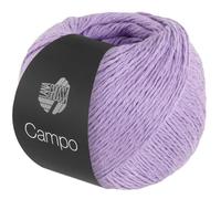 LANA GROSSA Campo | Fil fin et multiple fois torsadé en coton mélangé avec structure | Fil à tricoter manuel en 65% coton & 25% viscose & 10% lin | 50g de laine pour tricoter et crocheter | 165m de