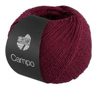 LANA GROSSA Campo | Fil fin et multiplement torsadé en coton mélangé avec structure | Fil à tricoter à la main en 65% coton & 25% viscose & 10% lin | 50g de laine à tricoter et crocheter | 165m de fil