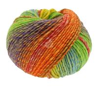 LANA GROSSA Colori per Te - Fil a mèche voluminoso con gradazione di colore - Filo da crochettatura in lana virginia e poliacrilico - 50 g - 90 m - FB 140