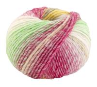 LANA GROSSA Colors for You | Fil à tricoter volumineux avec dégradé de couleur | Fil à tricoter manuel en 55 % laine mérinos & 45 % polyacrylique | 50 g de laine pour tricoter & crocheter | 90 m de