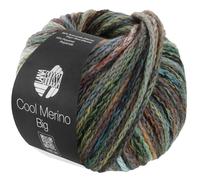 LANA GROSSA Cool Merino Big Color - Fil à chaîne volumineux en laine mérinos classique - Fil à tricoter à la main 90 % laine vierge et 10 % polyamide - 50 g de laine pour tricot et crochet - 90 m - FB