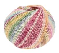 LANA GROSSA Cool Wool 4 Socks Print - Fil à chaussettes en mérinos imprimé en fils simples torsadés - Fil à tricoter à la main en 75 % laine vierge - 100 g de laine pour tricot et crochet - 420 m - FB