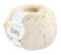 LANA GROSSA Cool Wool Baby Punto - 100 % laine vierge mérinos, sans feutre, fil à tricoter à la main en 100 % laine vierge (mérinos) - 50 g de laine pour tricot et crochet - 220 m - FB 368