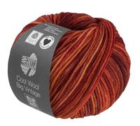 LANA GROSSA Cool Wool Big Vintage - Laine mérinos classique avec effet de couleur ton sur ton - Fil à tricoter à la main en 100 % laine vierge (mérinos extra fine) - 50 g de laine pour tricot et