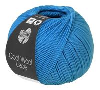 LANA GROSSA Cool Wool Lace Laine mérinos extra fine lavable en machine et sans feutrage Fil à tricoter à la main en 100 % laine vierge (mérinos) 50 g de laine pour tricot et crochet 400 m FB 54