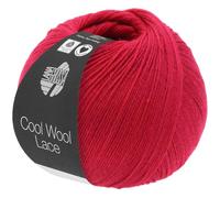 LANA GROSSA Cool Wool Lace Laine mérinos extra fine lavable en machine et sans feutrage Fil à tricoter à la main en 100 % laine vierge (mérinos) 50 g de laine pour tricot et crochet 400 m FB 51