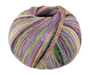 LANA GROSSA Cotonella Multi Fil à chaîne doux imprimé en coton Pima non mercerisé avec de petites lumières brillantes 75 % coton et 25 % polyacrylique 100 g laine, à tricoter 270 m FB 106