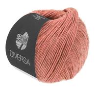 LANA GROSSA Diversa Fil de coton mélangé léger avec effet mélangé délicat - Fil à tricoter à la main en 74 % coton et 26 % viscose - 50 g de laine pour tricot et crochet - 210 m - FB 4