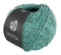 LANA GROSSA Diversa - Fil de coton mélangé léger avec effet mélangé délicat - Fil à tricoter à la main en 74 % coton et 26 % viscose - 50 g de laine pour tricot et crochet - 210 m - FB 27