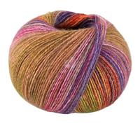 Lana Grossa Gianna 02 - Gris/bleu/orange/jaune/vert/rouge/violet/bleu pétrole