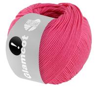 LANA GROSSA Glamcot | Mélange de coton et viscose doux et brillant | Fil à tricoter 60% lyocell (Tencel TM) & 40% coton | 50 g de laine pour tricoter et crocheter | 155 m de fil Couleur 7