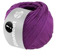 LANA GROSSA Glamcot | Mélange doux et brillant de coton et de viscose à plusieurs fils | Fil à tricoter manuel en 60 % lyocell (Tencel TM) et 40 % coton | 50 g de laine pour tricoter et crocheter |