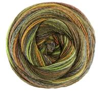 LANA GROSSA Gomitolo Magico - FB 3021 - Fil à mèche avec dégradé de couleur - Fil à tricoter à la main en 60 % laine vierge et 40 % polyacrylique - 200 g de laine pour tricot et crochet - 700 m