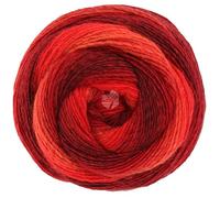 LANA GROSSA Gomitolo Versione | Fil à tricoter avec dégradé de couleur | Fil à main en 60 % laine vierge et 40 % polyacrylique | 200 g de laine pour tricoter et crocheter | 700 m de fil FB 446