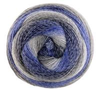 LANA GROSSA Gomitolo Versione | Fil à tricoter avec dégradé de couleur | Fil à tricoter manuel en 60 % laine vierge et 40 % polyacrylique | 200 g de laine pour tricoter et crocheter | 700 m de fil FB