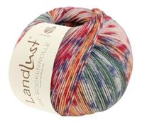 LANA GROSSA Landlust Laine pour chaussettes | Fil à tricoter 80% laine vierge (mérinos) 20% polyamide | 150 g | Classiques imprimées et lavables en machine