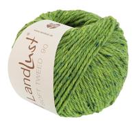 LANA GROSSA Landlust Soft Tweed 90 - Fil tweed classique en laine vierge torsadée avec picots multicolores - Fil à tricoter à la main en 100 % laine mérinos - 50 g de laine pour tricot et crochet - 90
