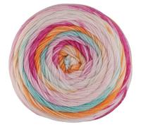 LANA GROSSA Meilenweit 100 Dusk - Chaussettes classiques imprimées et lavables en machine - Fil à tricoter à la main en 80 % laine vierge (mérinos) et 20 % polyamide - 100 g de laine pour tricot et