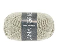 Lana Grossa Meilenweit 50 1301 Beige clair chiné