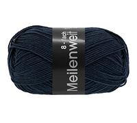 Lana Grossa MEILENWEIT 9556 8 brins 150 g uni Bleu foncé