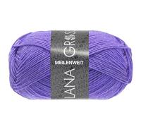 LANA GROSSA Meilenweit FB1399 - 50 g - Classique des chaussettes - Lavable en machine - Fil à tricoter à la main en 80 % laine vierge et 20 % polyamide - 50 g de laine pour tricot et crochet - 210 m