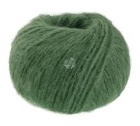 LANA GROSSA Mohair Di Gio Fil torsadé lâche - Fil à tricoter à la main en 55 % mohair (Superkid) et 45 % laine vierge (mérinos super fin) - 50 g - Pour tricot et crochet - 85 m - FB 13