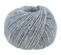LANA GROSSA Natural Alpaca Pelo FB17 Structure de fil moelleuse en coton remplie de fibres d'alpaga bébé et de laine vierge mérinos, 50 g de laine pour tricot et crochet, 125 m de fil
