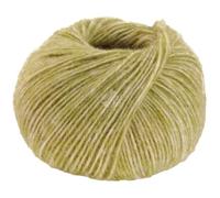 LANA GROSSA Natural Alpaca Pelo FB26 Structure de fil moelleuse en coton remplie de fibres d'alpaga bébé et de laine vierge mérinos, 50 g de laine pour tricot et crochet, 125 m de fil