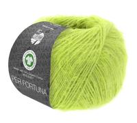 LANA GROSSA Per Fortuna GOTS Fil moelleux d'été léger avec coton - Fil à tricoter à la main en 74 % coton (bio) et 26 % polyamide - 50 g de laine pour tricot et crochet - 190 m - FB 45