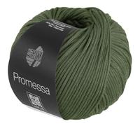 LANA GROSSA Promessa FB17 Fil tubulaire doux en coton bio et polyamide - Fil à tricoter à la main en 70 % coton biologique et 30 % polyamide - 50 g de laine pour tricot et crochet - 125 m
