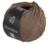 LANA GROSSA Promessa FB18 Fil tubulaire doux en coton bio et polyamide - Fil à tricoter à la main en 70 % coton biologique et 30 % polyamide - 50 g de laine pour tricot et crochet - 125 m