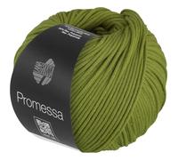 LANA GROSSA Promessa FB32 Fil tubulaire doux en coton bio et polyamide - Fil à tricoter à la main en 70 % coton biologique et 30 % polyamide - 50 g de laine pour tricot et crochet - 125 m