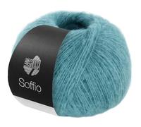 LANA GROSSA Soffio - Fil de dentelle moelleux en mérinos et coton avec 10 % cachemire - Fil à tricoter à la main en 60 % laine vierge (mérinos super fine), 30 % coton (bio) - 25 g pour tricot - 212 m