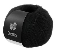 LANA GROSSA Soffio - Fil de dentelle moelleux en mérinos et coton avec 10 % cachemire - Fil à tricoter à la main en 60 % laine vierge (mérinos super fine), 30 % coton (bio) - 25 g pour tricot - 212 m