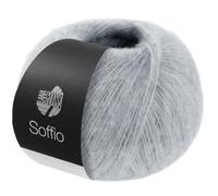 LANA GROSSA Soffio - Fil de dentelle moelleux en mérinos et coton avec 10 % cachemire - Fil à tricoter à la main en 60 % laine vierge (mérinos super fine), 30 % coton (bio) - 25 g pour tricot - 212 m