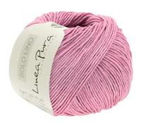 LANA GROSSA Solo Lino - Aspect lin - Fil à tricoter à la main en 80 % lin viscose et 20 % lin - 50 g de laine pour tricot et crochet - 120 m - FB57