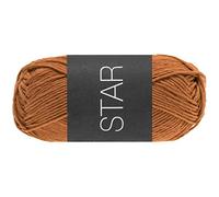 LANA GROSSA Star - Manique en coton - Fil à tricoter à la main en 100 % coton - 50 g de laine pour tricot et crochet - 90 m